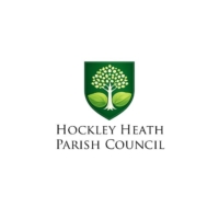 Green tree logo above “Hockley Heath Parish Council” on a white background.
