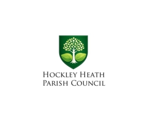 Green tree logo above “Hockley Heath Parish Council” on a white background.